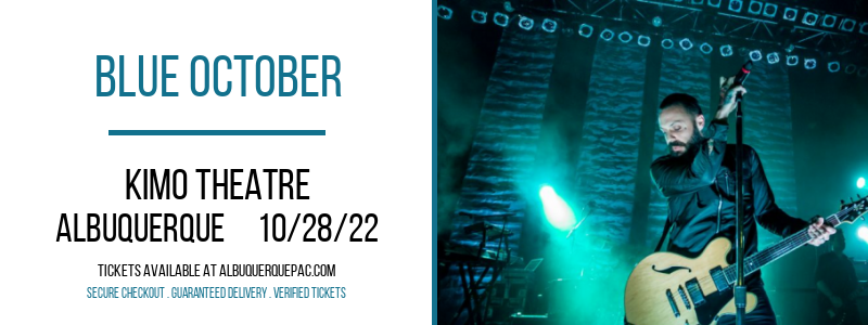Blue October at Kimo Theatre