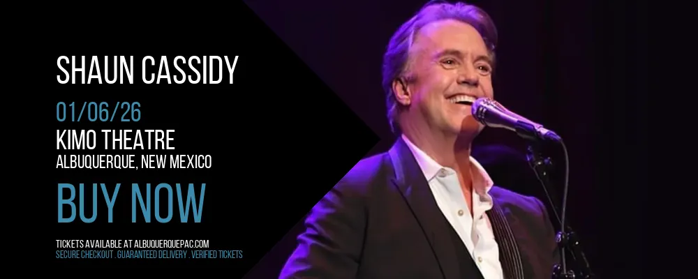 Shaun Cassidy at Kimo Theatre