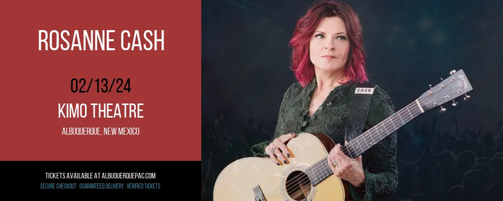 Rosanne Cash at Kimo Theatre