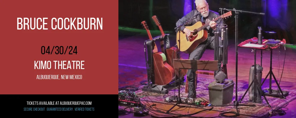 Bruce Cockburn at Kimo Theatre